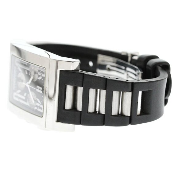 BVLGARI Rettangolo RTC49S Chronograph black Dial Quartz Men's Watch_864024 - Picture 8 of 11